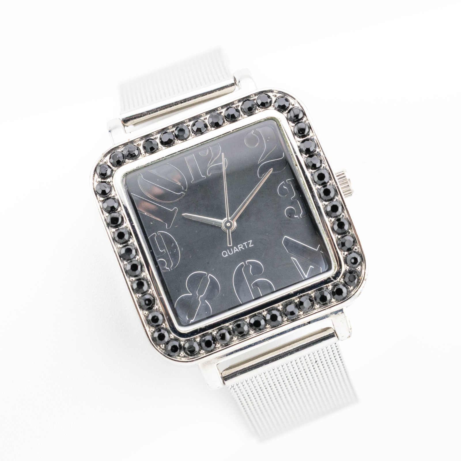 ACCUTIME WATCH CORP. JCR925A Mesh Band Quartz Analog Women’s Watch New Battery