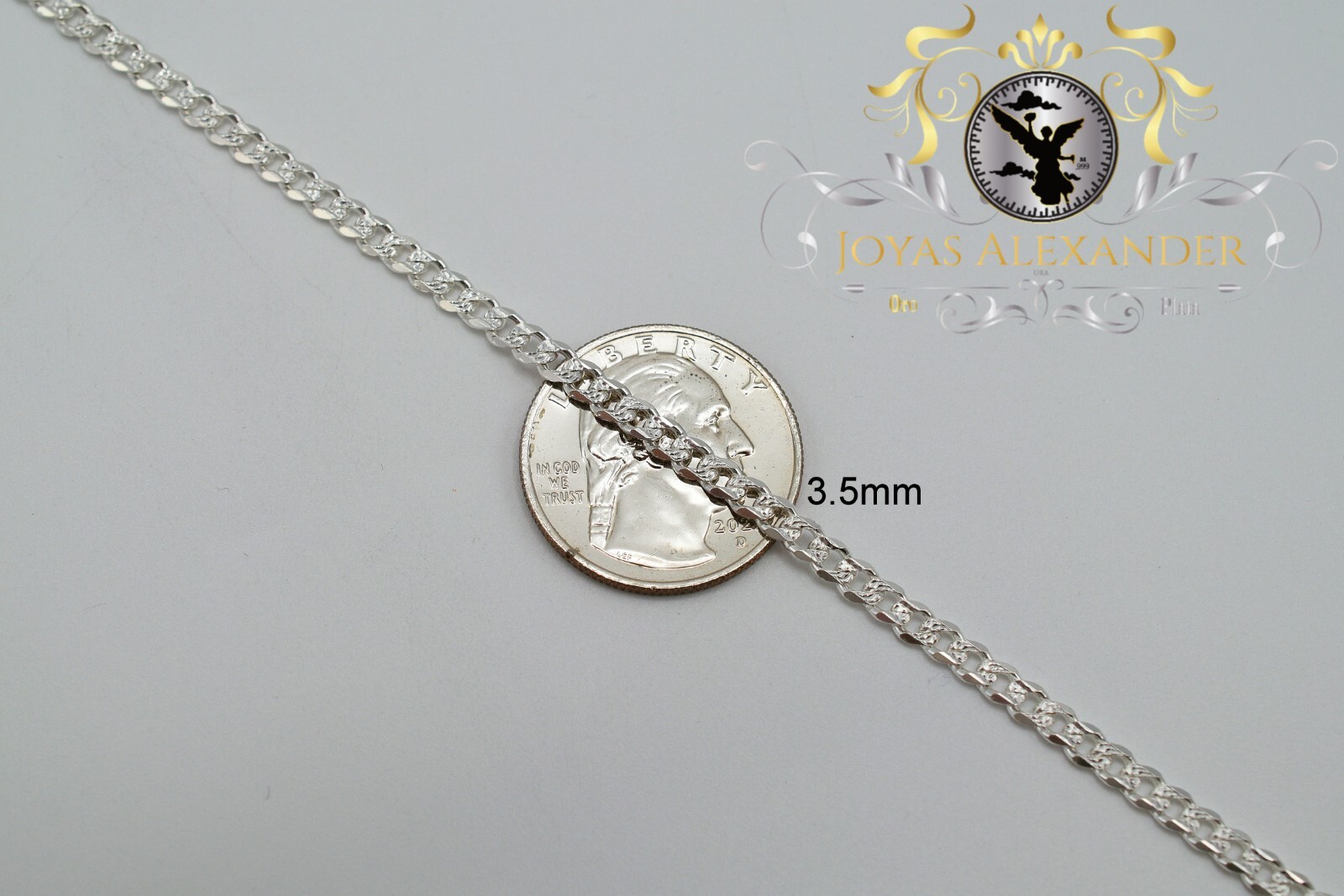 Curb Link Men’s Chain Plata Mexico Sterling Silver Diamond Cut Women’s Necklace