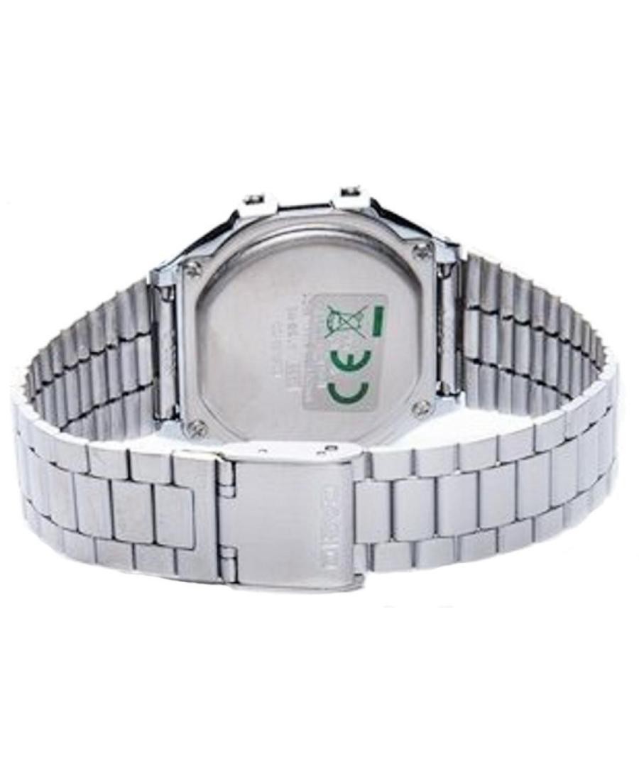 CASIO Men Digital Quartz Casual Watch Classic Dress Silver color Dial Waterproof