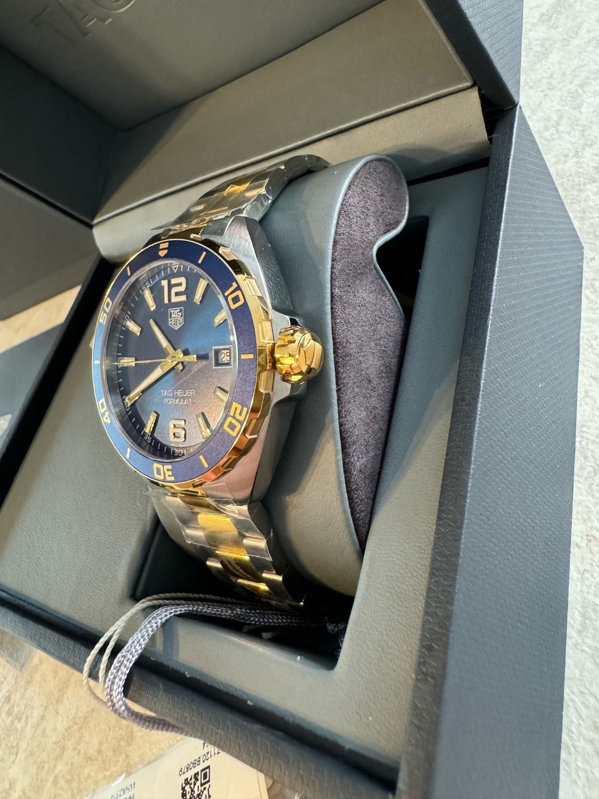 TAG Heuer Formula 1 Quartz Steel Blue Gold Men’s Watch WAZ1120.BB0879