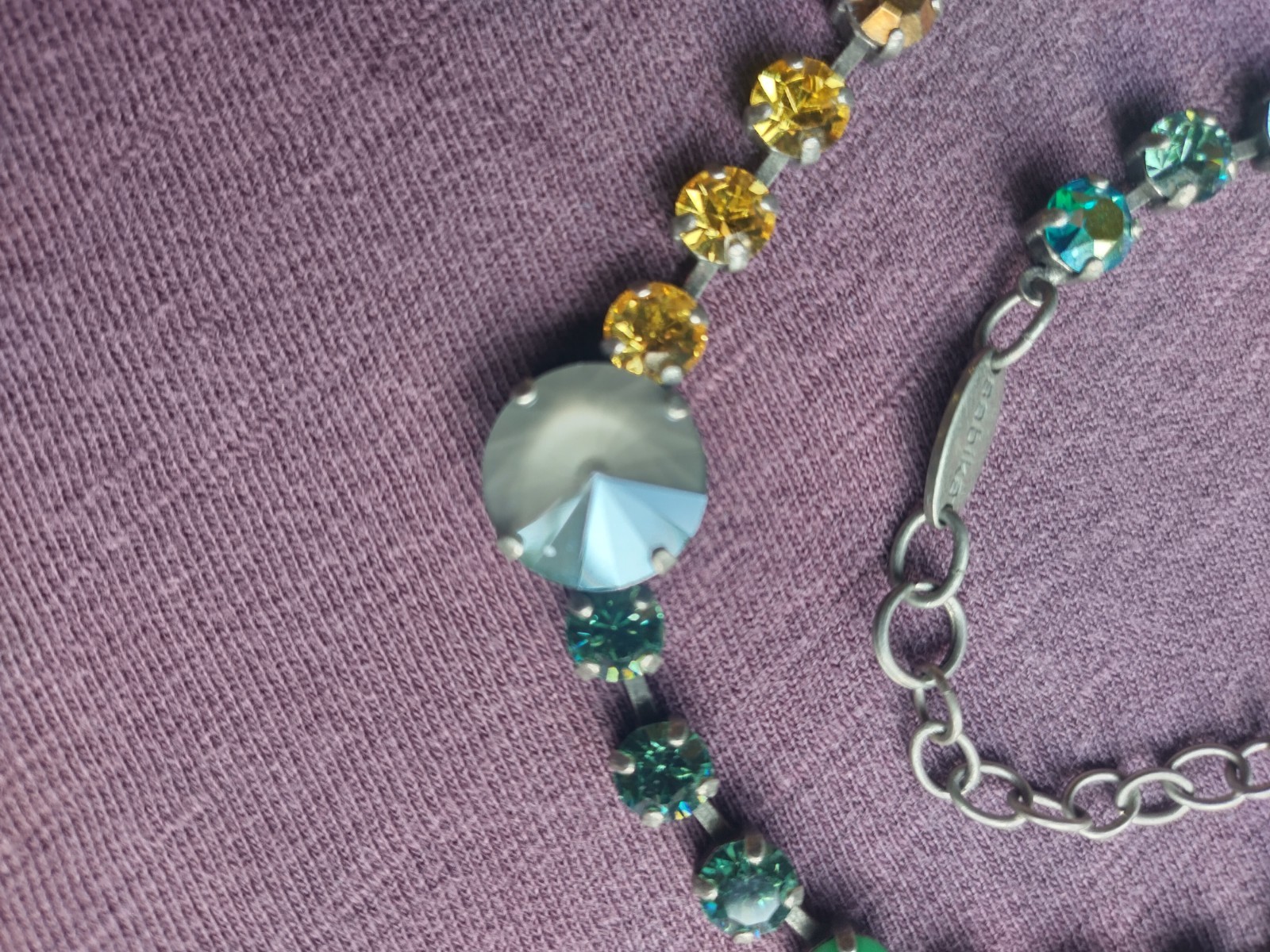 Fun Sabika necklace has loads of color and sparkle