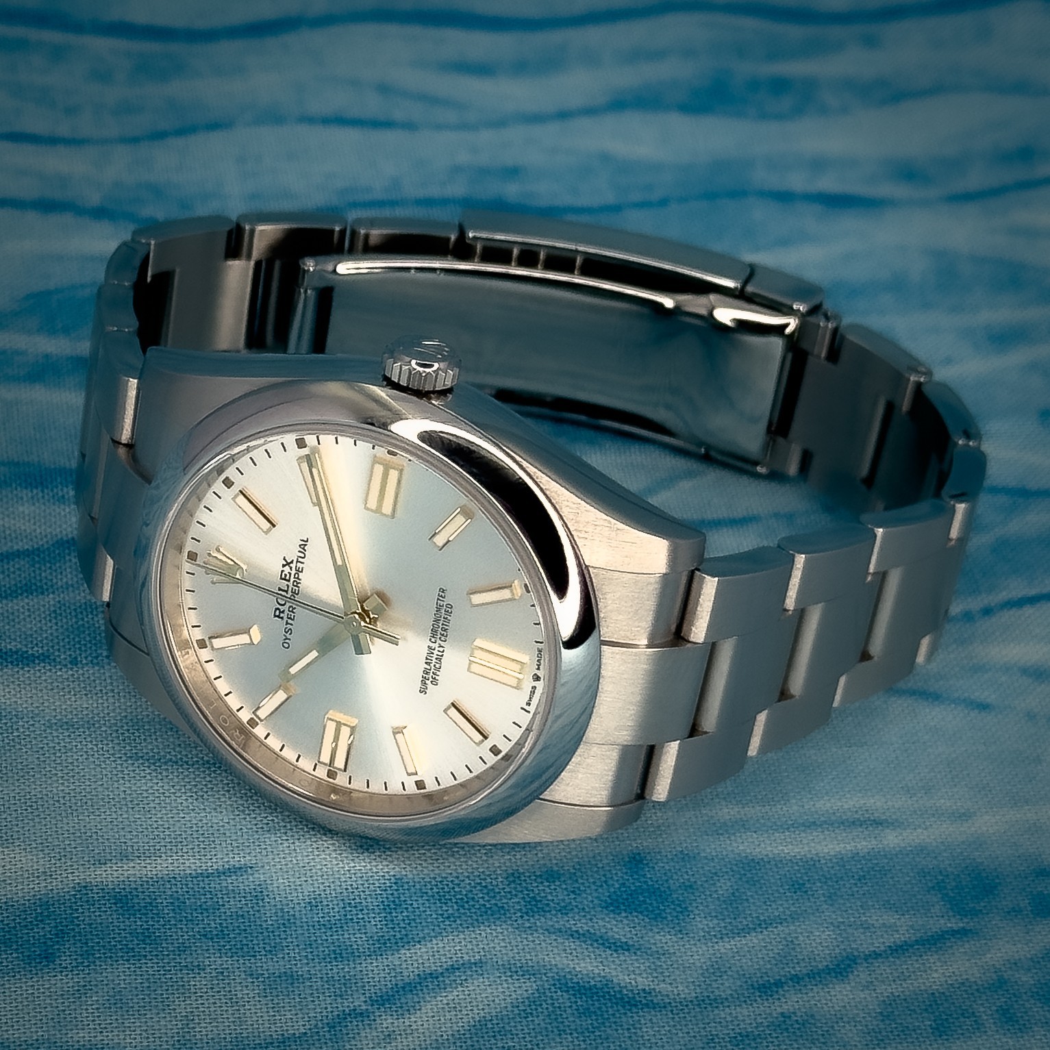 2020 Rolex Oyster Perpetual Silver Dial 41mm 124300 – Full Set