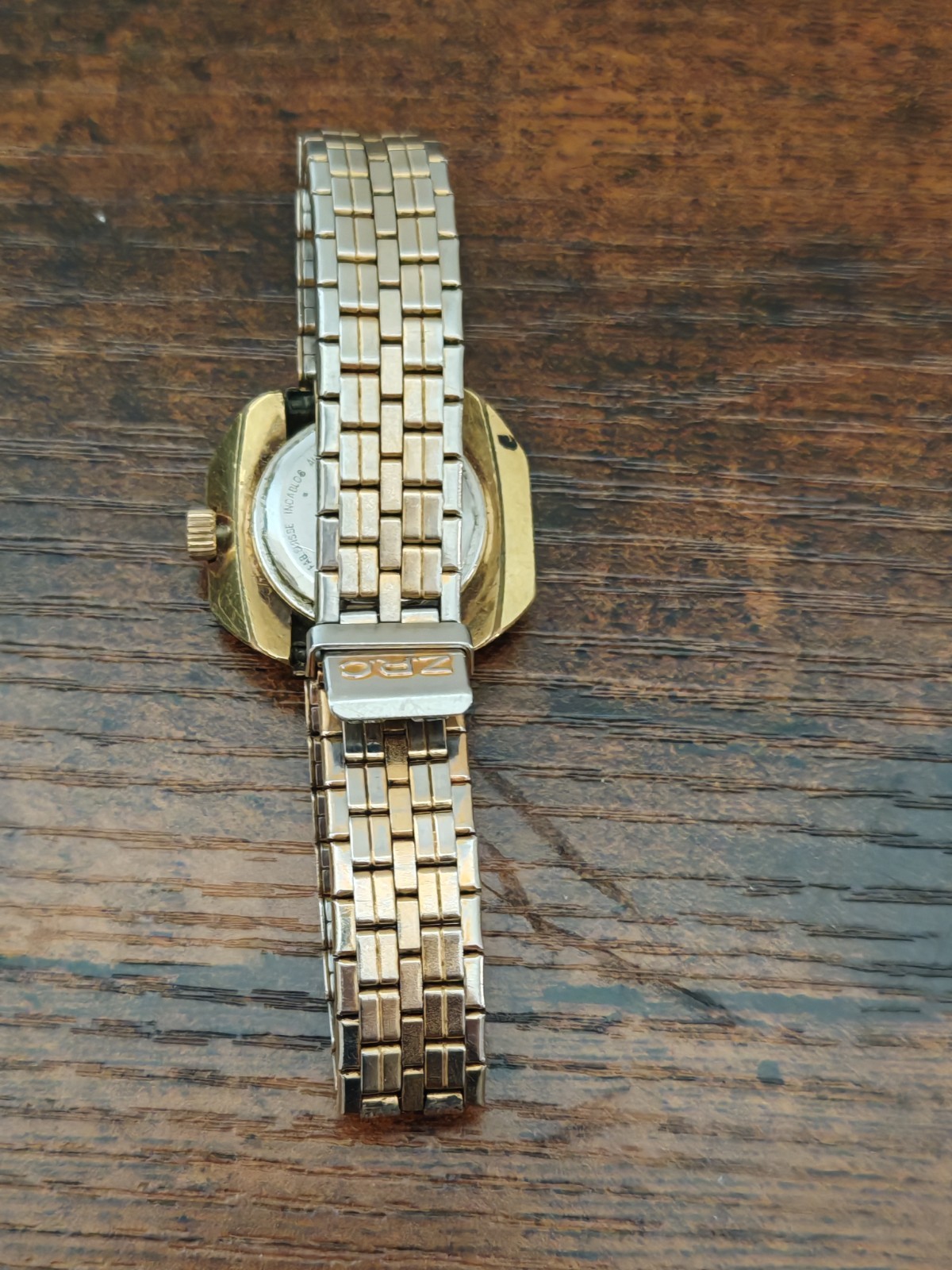 Vintage Venus Automatic Gold Tone Barrel Calendar Men’s Watch – RUNNING PERFECT