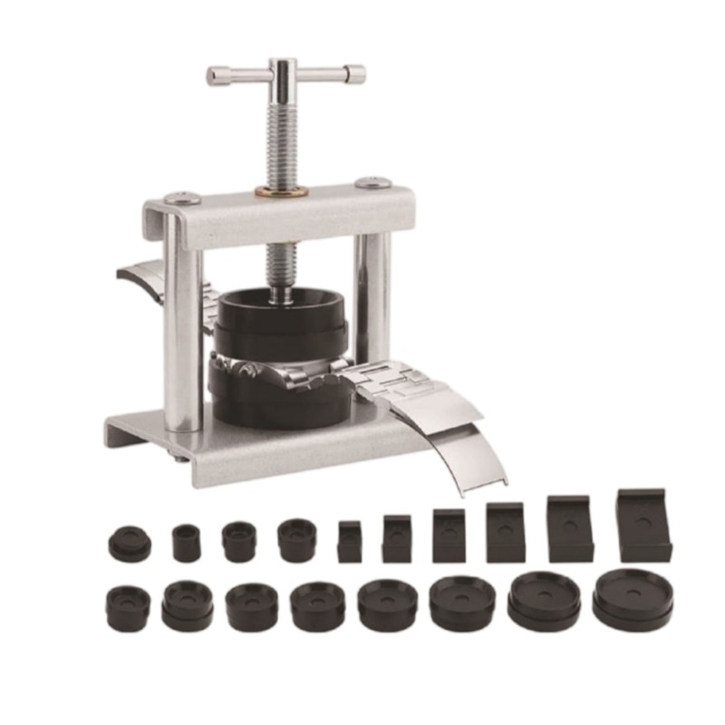 Ergonomic Watch Case Closing Device With Secure Grip For Beginner Technicians