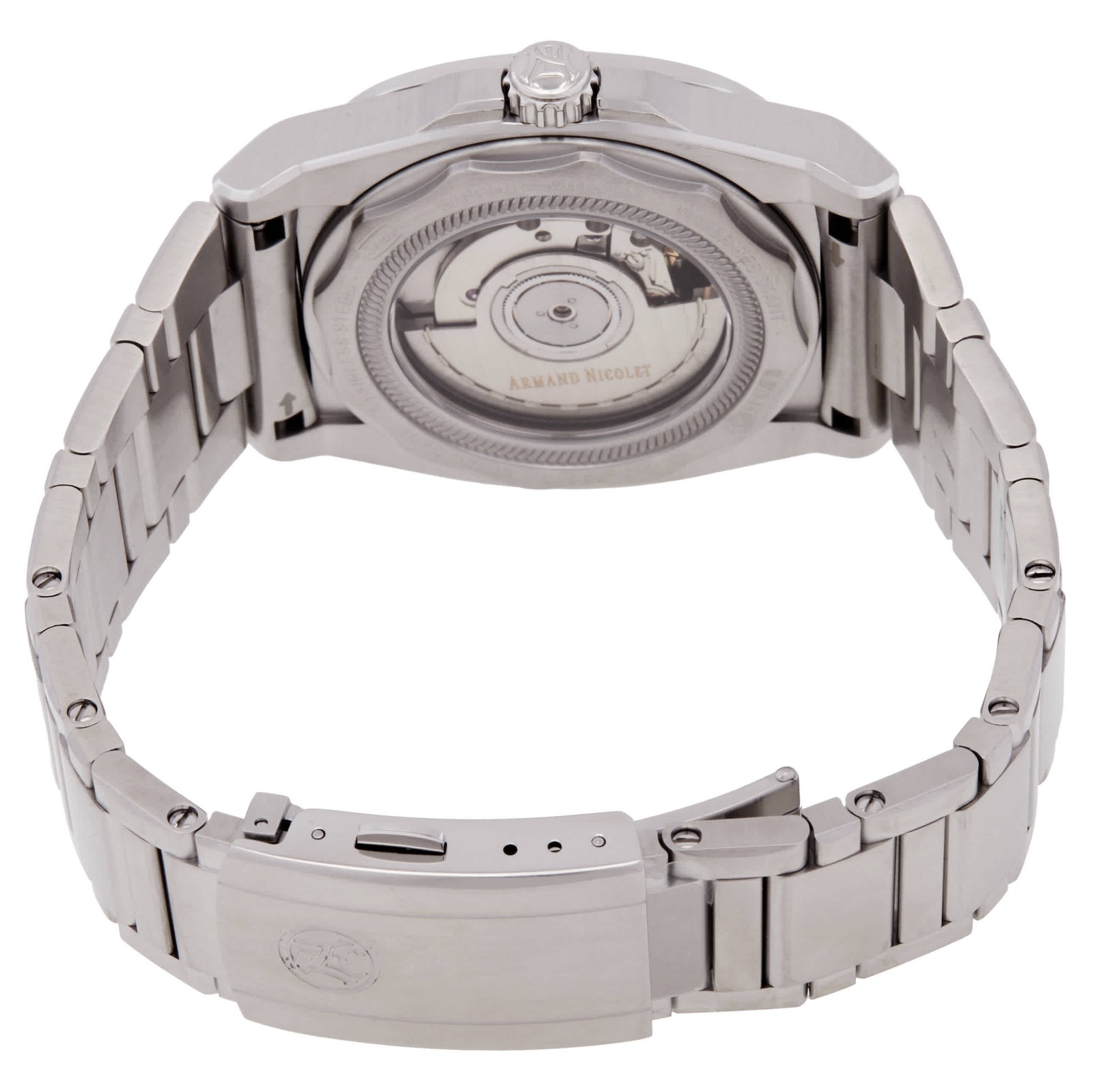 Armand Nicolet JH9 GMT Automatic Black Dial Men’s Watch A663HAA-NZ-MA4670A