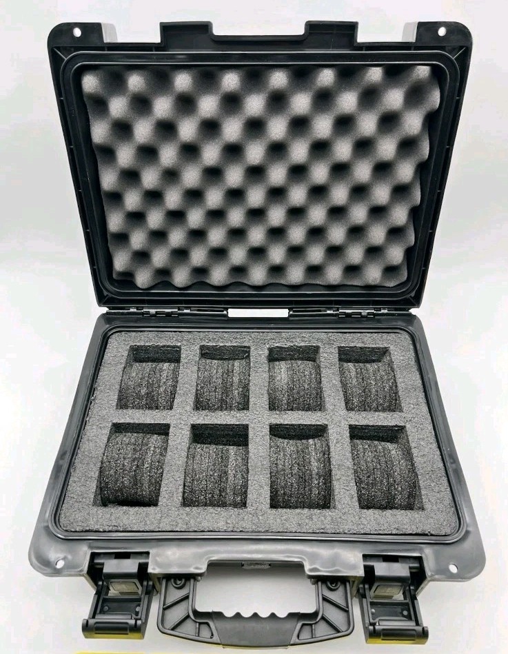 Invicta 8-Slot Dive Impact Watch Case, Racing Team, SKC Black (DC8RT-SKCBLK) NEW