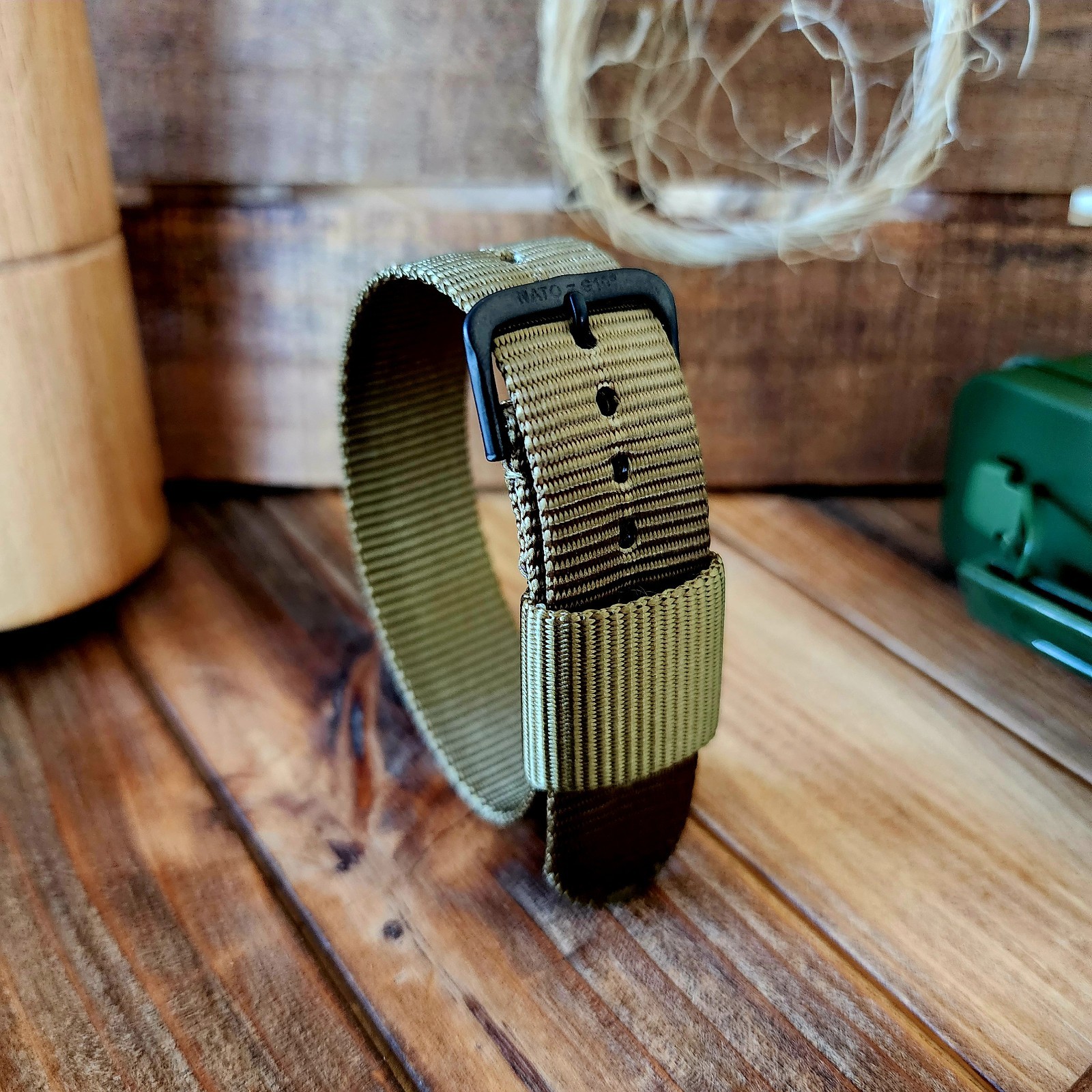 NATO strap 1pc RAF PVD Buckle WWII HD Ballistic nylon Army Military Watch Bands