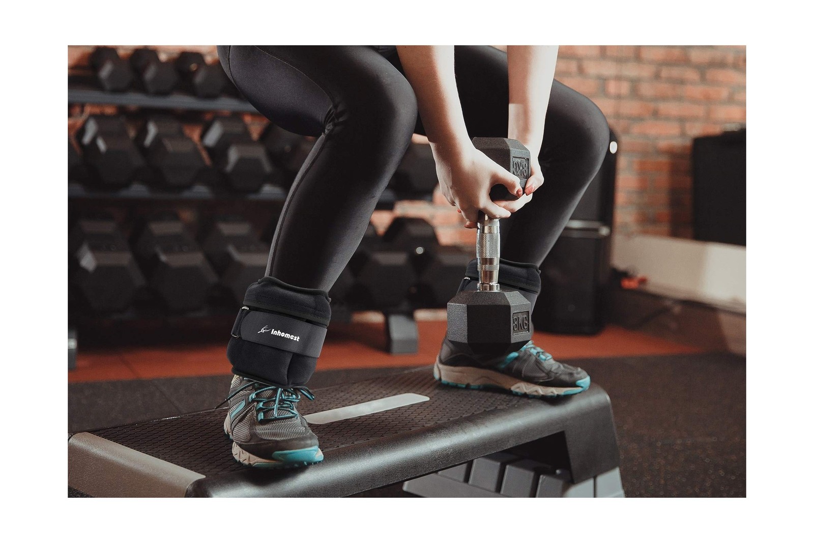 Adjustable Ankle Weights 1-5/10/12 Lbs Leg Weights for Men Women,Wr… Fast Ship