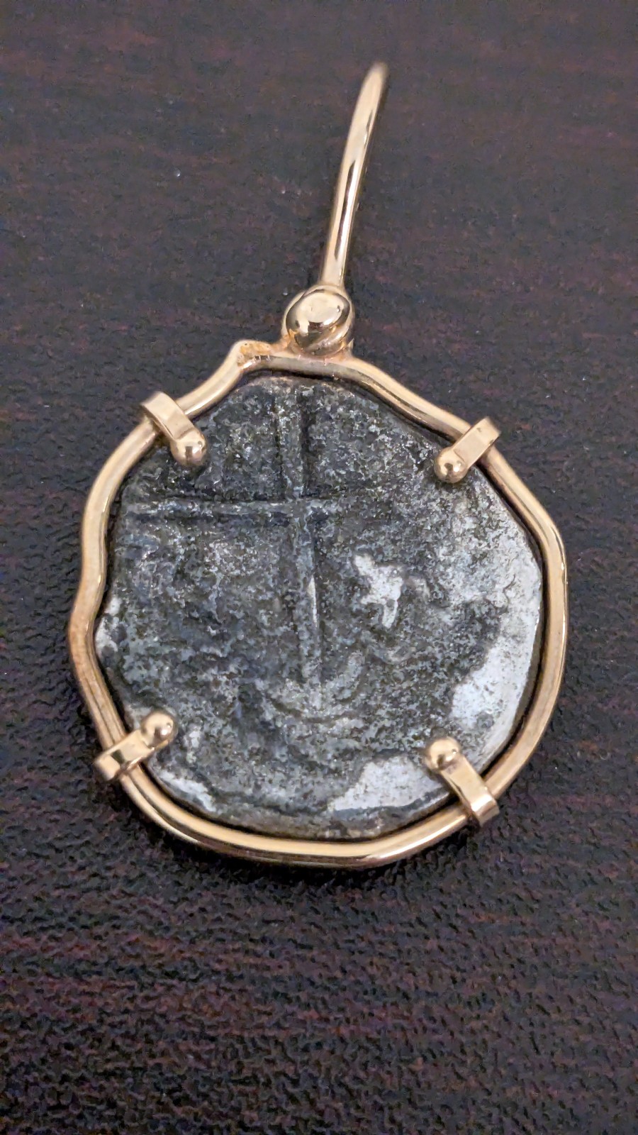 Authentic Nuestra Senora De Atocha Coin Pendant 14k Shipwreck Treasure