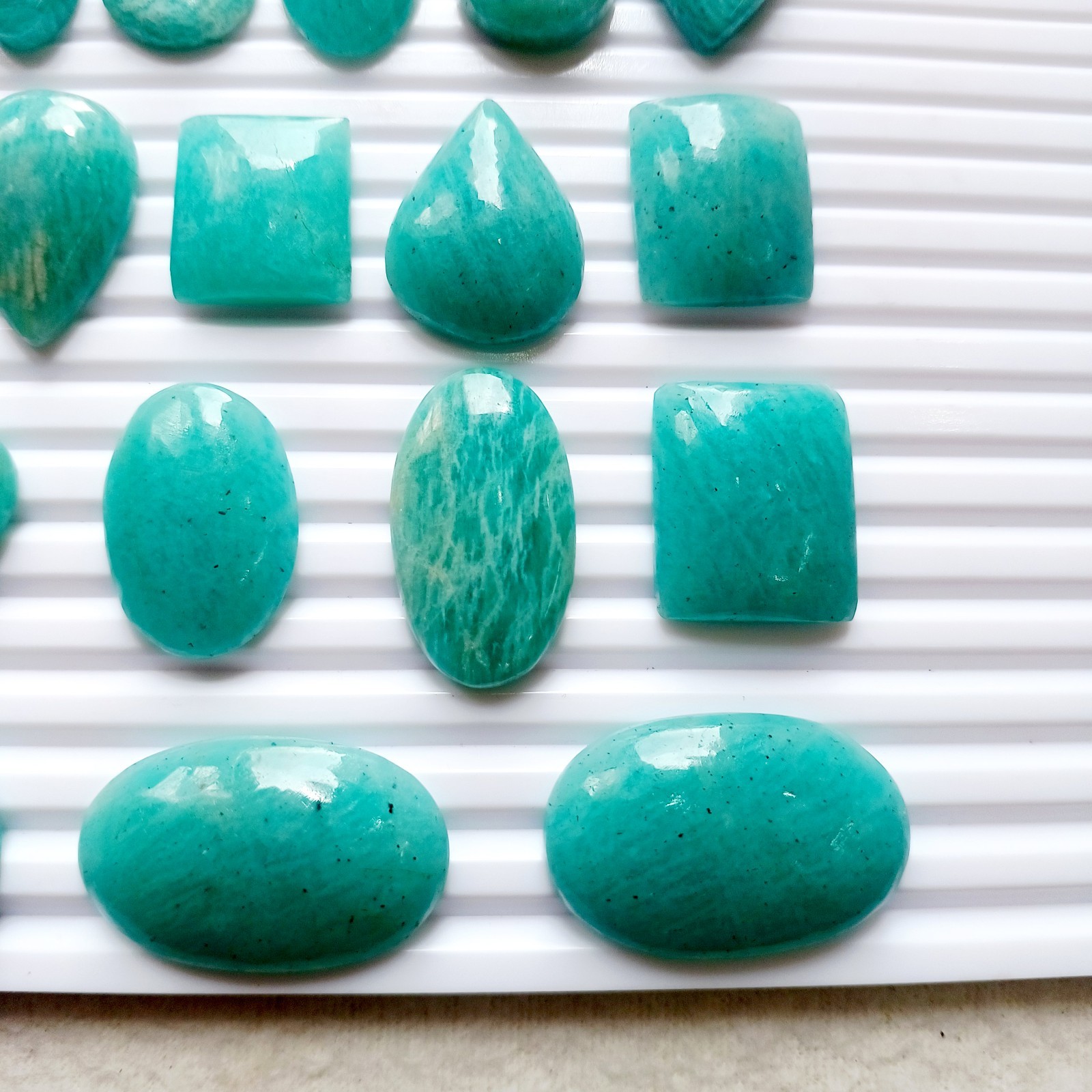Amazonite Mix Shape Cabochon Loose Gemstone 706