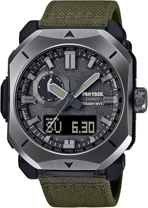 CASIO PRO TREK PRW-6900YB-3JF Men’s Watch CORDURA Band Solar Radio New in Box