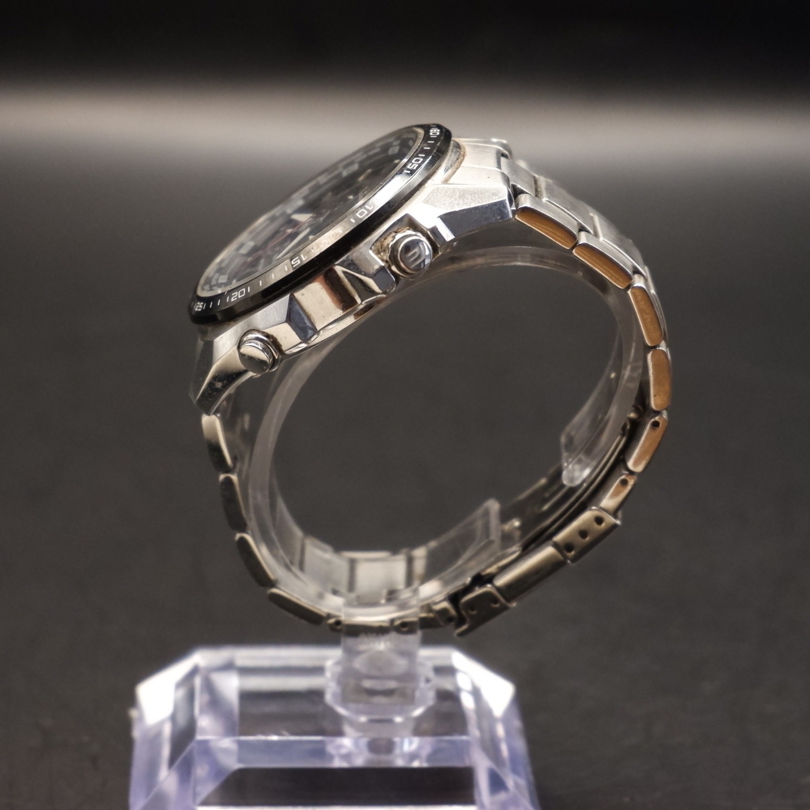 Casio Tough Solar Chronograph Watch Ref EQS-500 Short Bracelet!