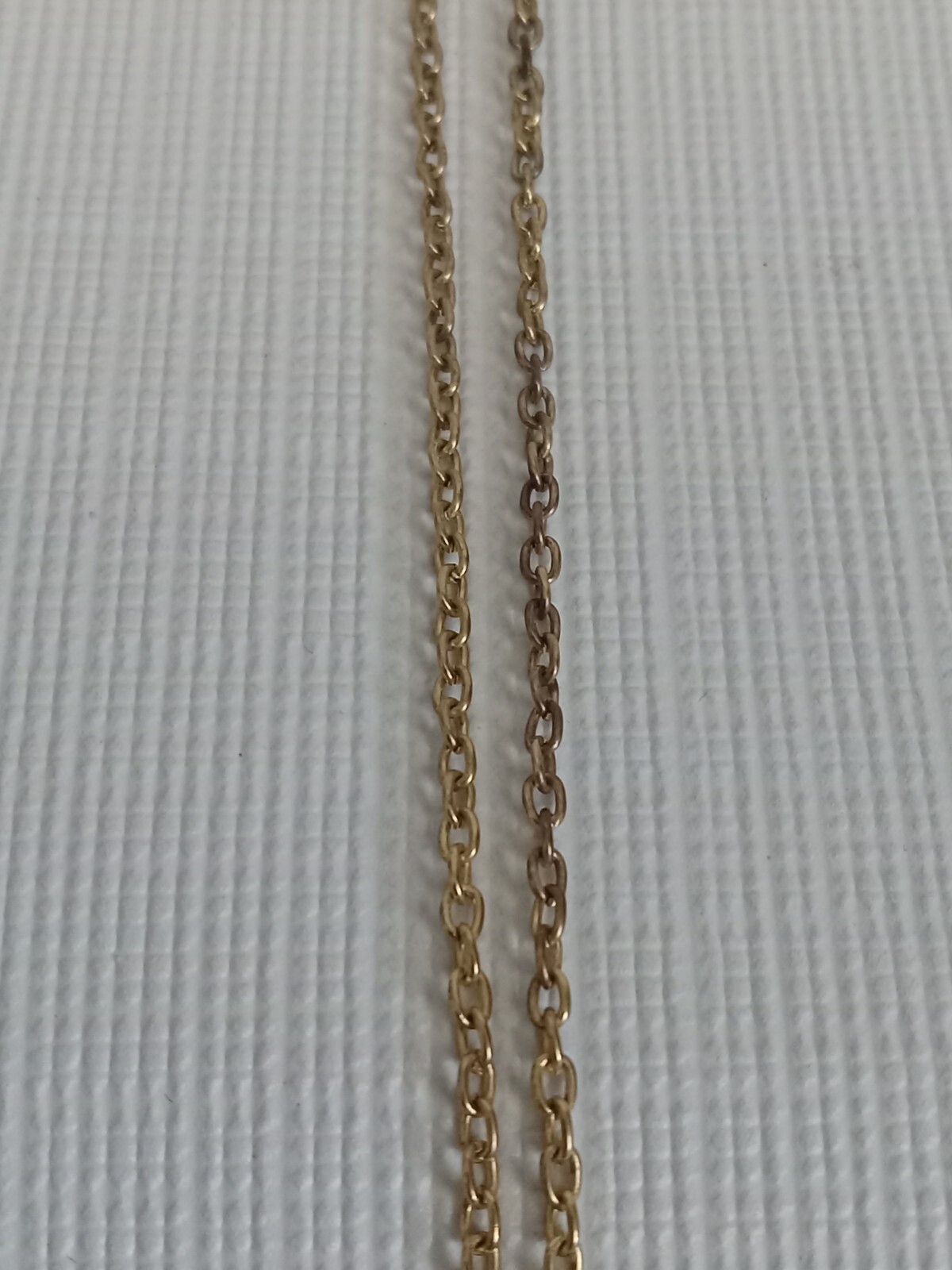 Gold Toned Open Heart Shaped Pendant Lightweight Dainty Single Strand Necklace