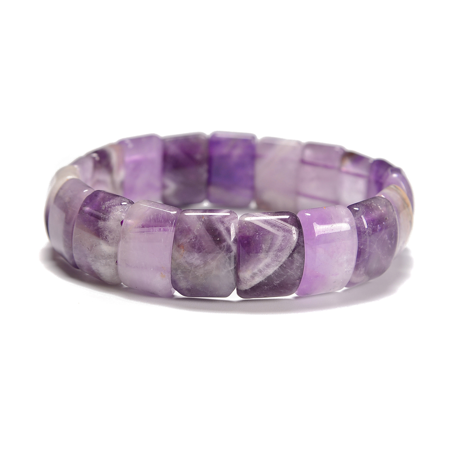 Amethyst Double Drill Bracelet Size Approx 11x15mm Length 8″