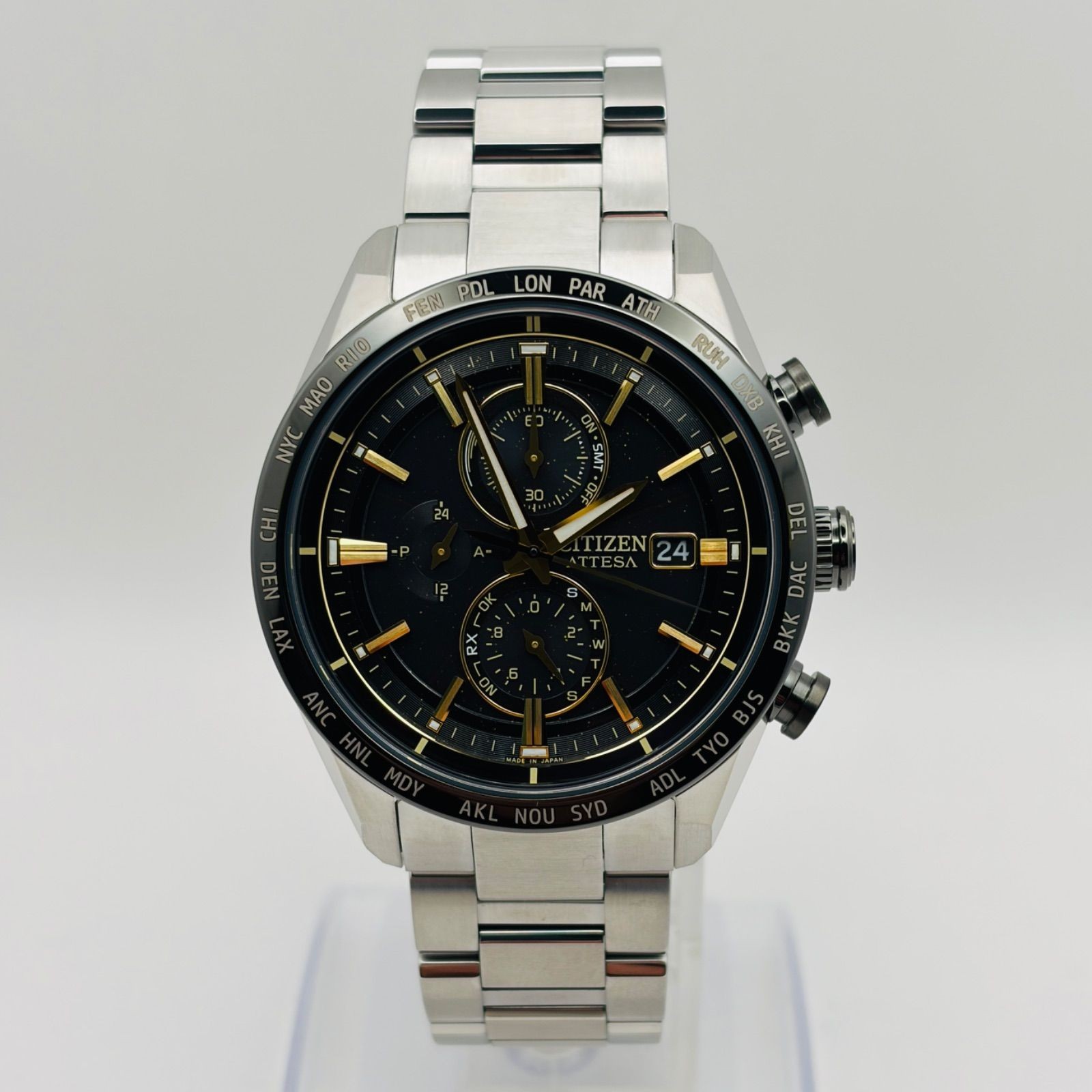 Citizen Attesa AT8184-57E H800 Hinode Limited Eco-Drive Titanium Watch