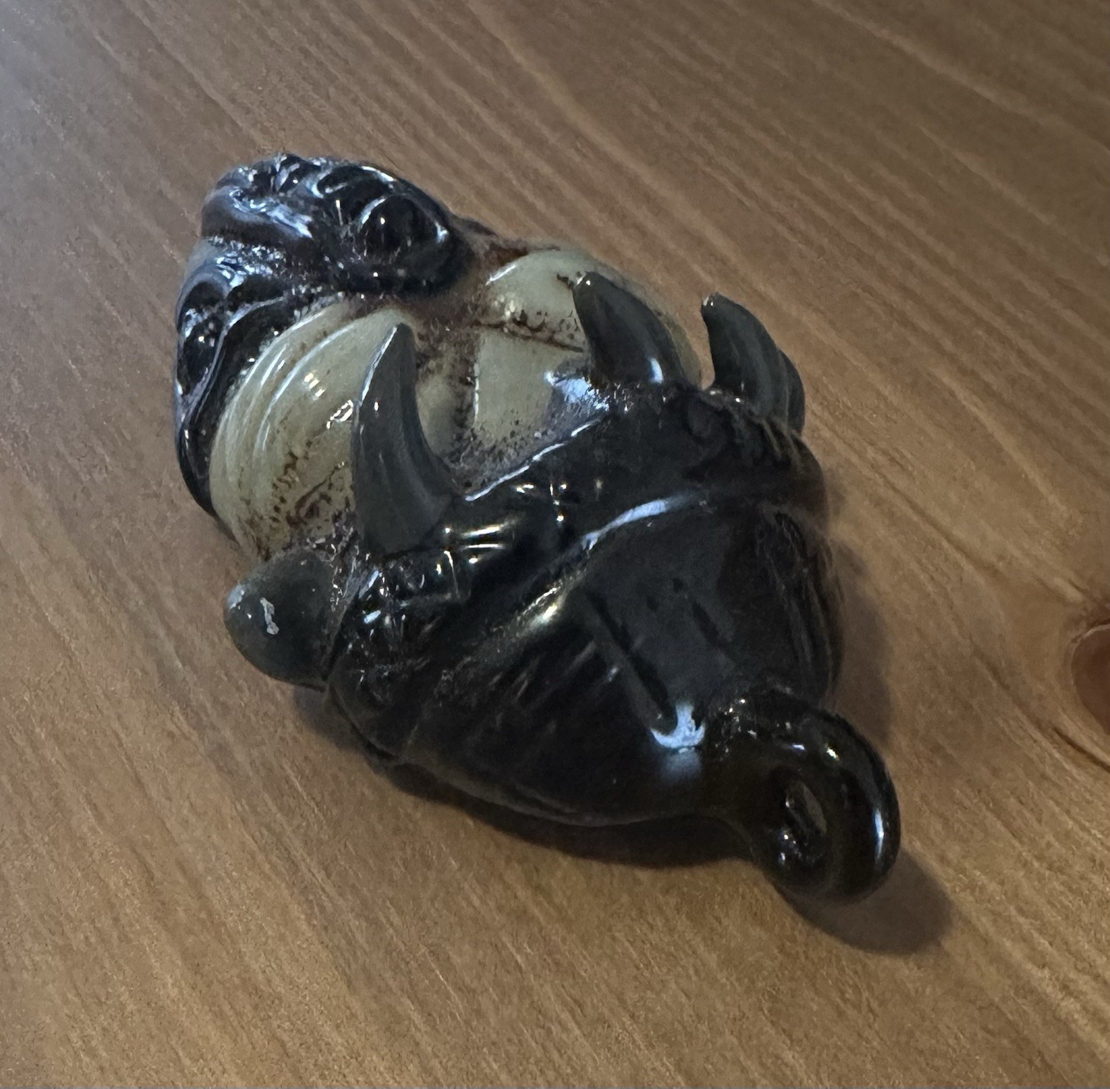 Creep Glass Gas mask Goon Pendant