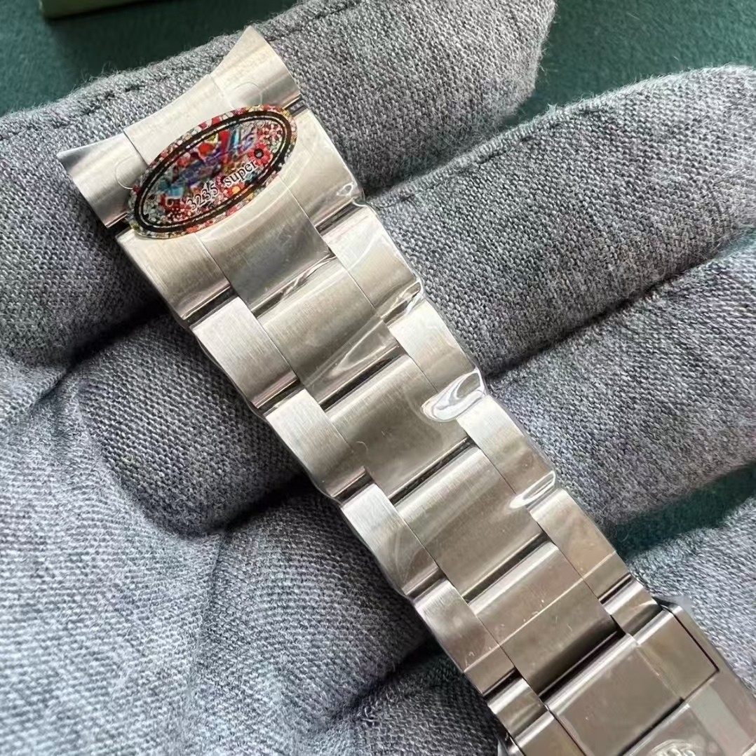 21mm 904L Steel Oyster Bracelet WatchBand Fits For RolexSubmariner 126610 124060
