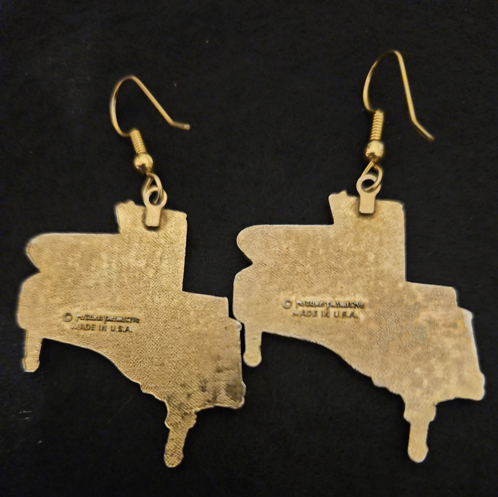 Future Primitive USA Grand Piano Earrings – Vintage, Musical Jewelry