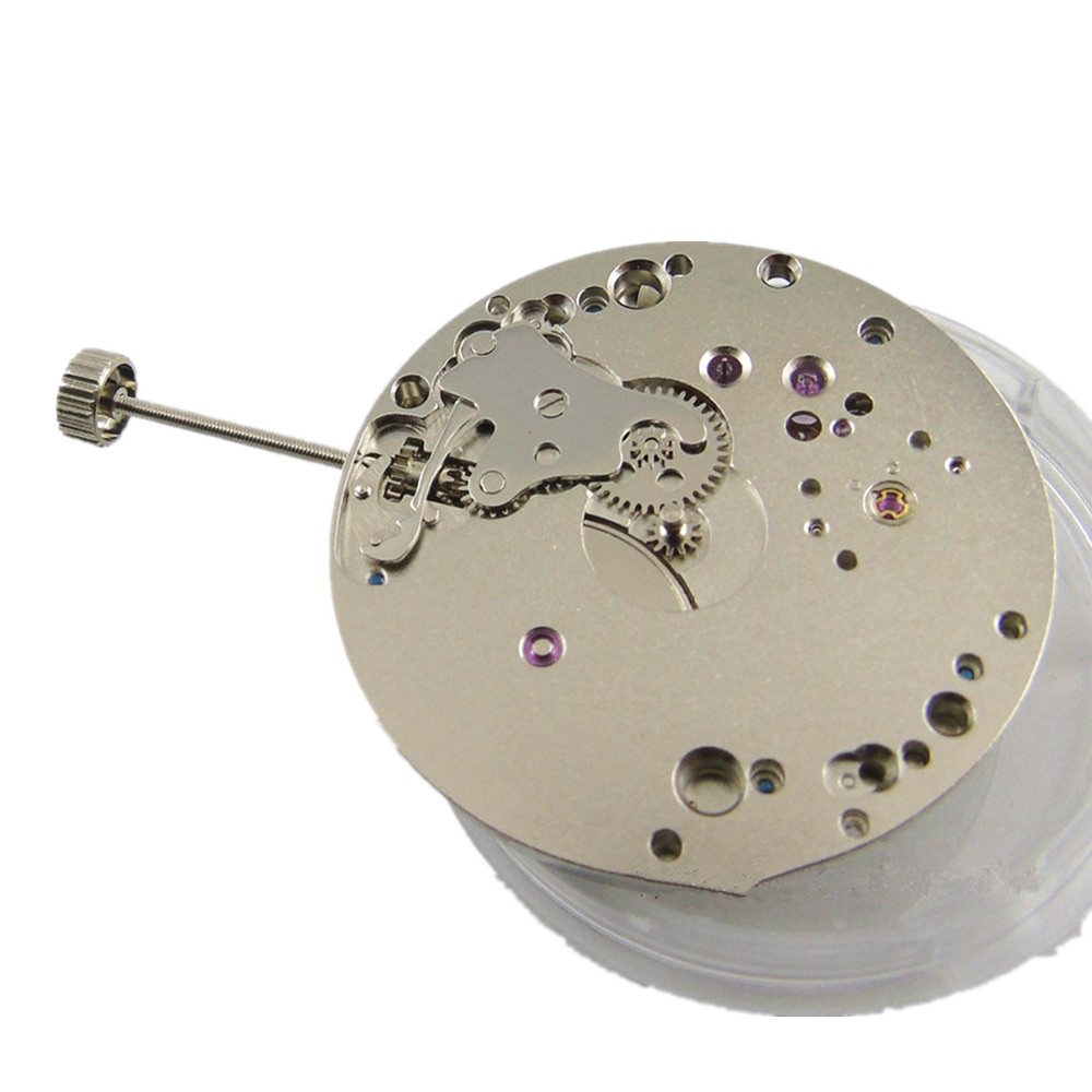 2 Hands 17 Jewels 6498 Mechanical Hand Winding Watch Movement Repair Parts