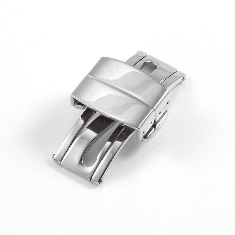 Butterfly Clasp Solid Stainless Steel Folding Buckle for Patek Philippe AQUANAUT