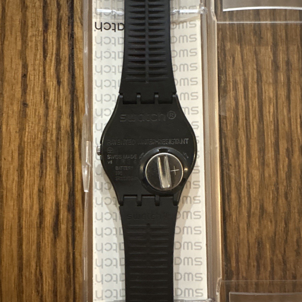 GB753 Red Swatch Watch