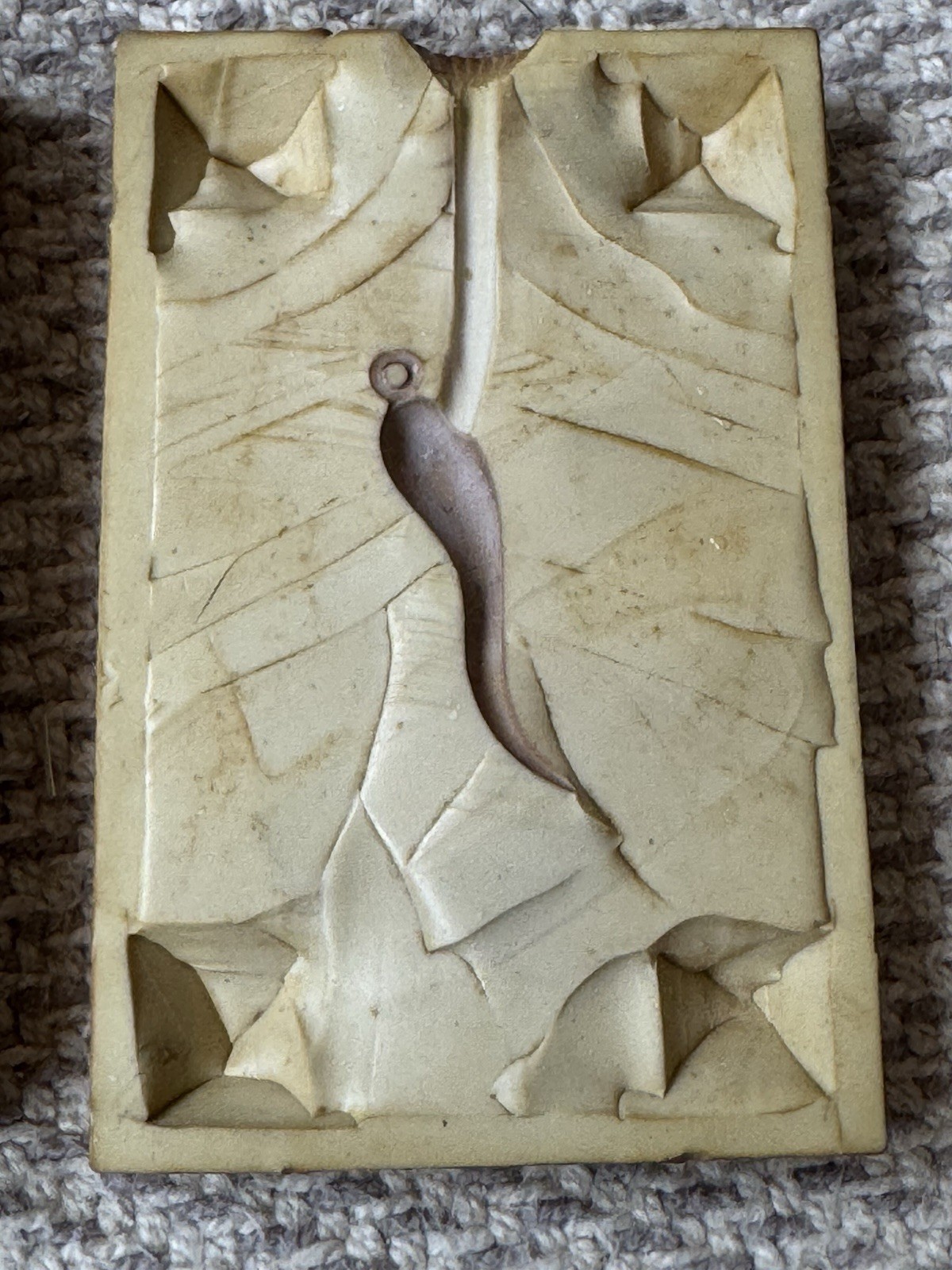 Vintage Italian Rubber Jewelry Injection Mold for Lost Wax Method – Italian Horn