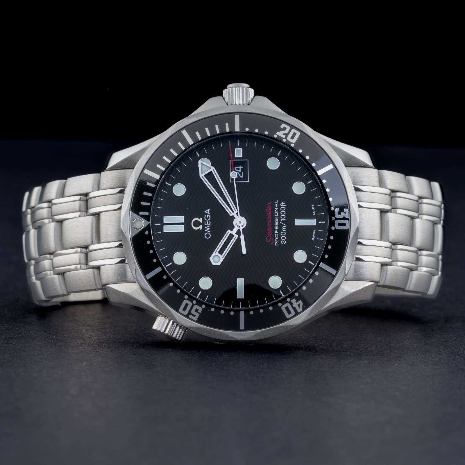 OMEGA Seamaster Pro 300 212.30.41.61.01.001 Black 41mm Quartz Men’s Watch