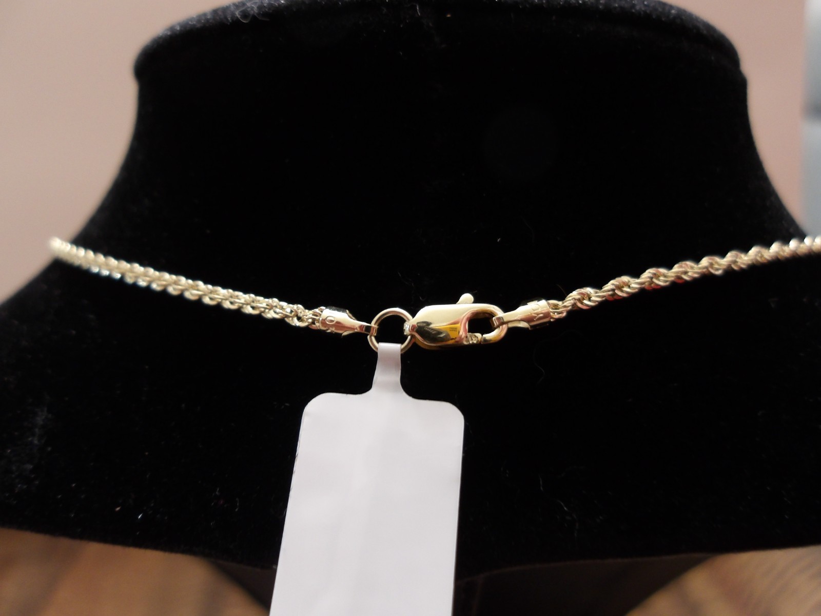 NWT 10K YELLOW GOLD ROPE CHAIN