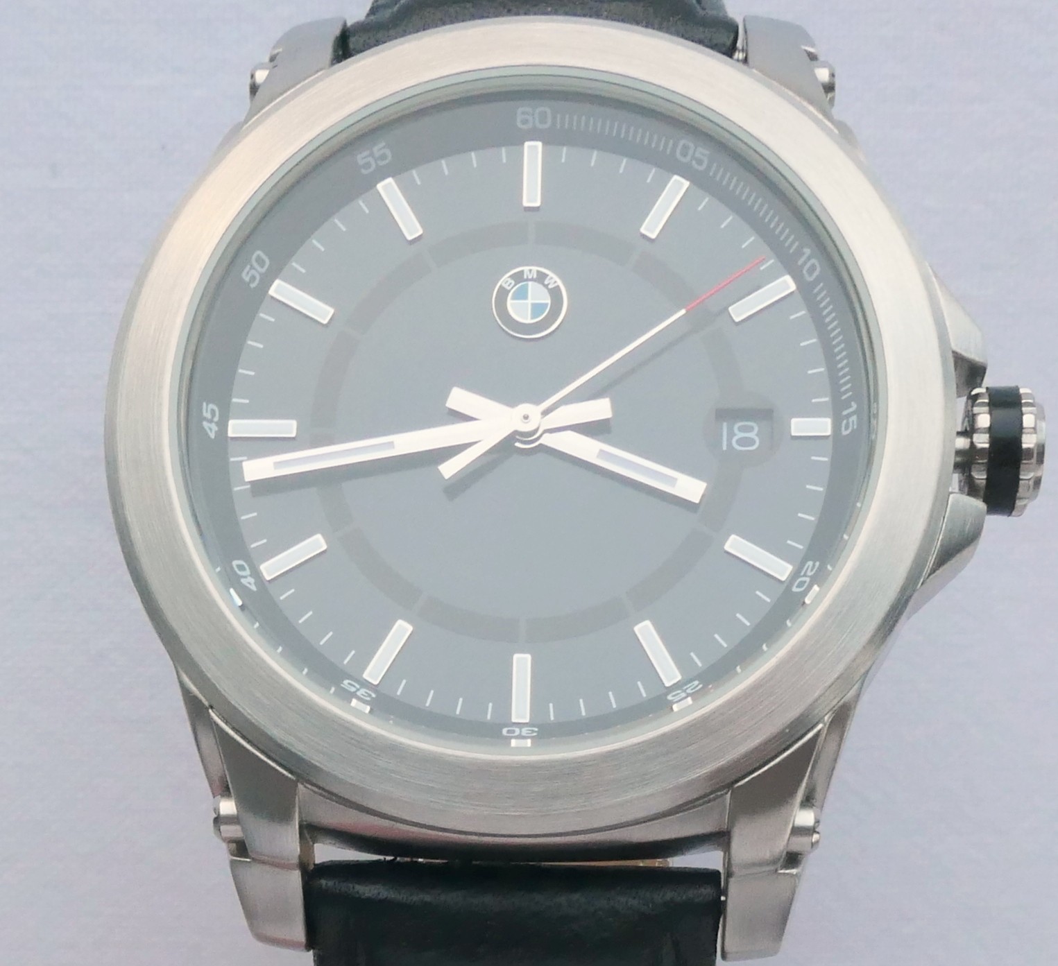 BMW Classic Pilot Racing Driver Sport Car Accessory Swiss Movement Luxury Watch