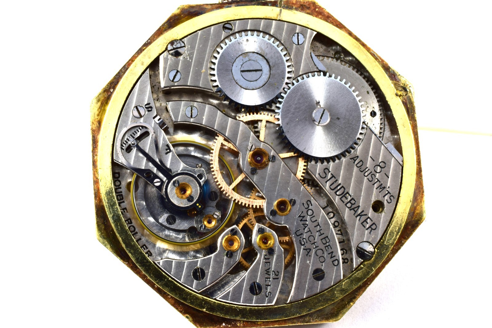 1924 South Bend 12s 14Gold-Filled 21j Studebaker Model 1 Pocket Watch