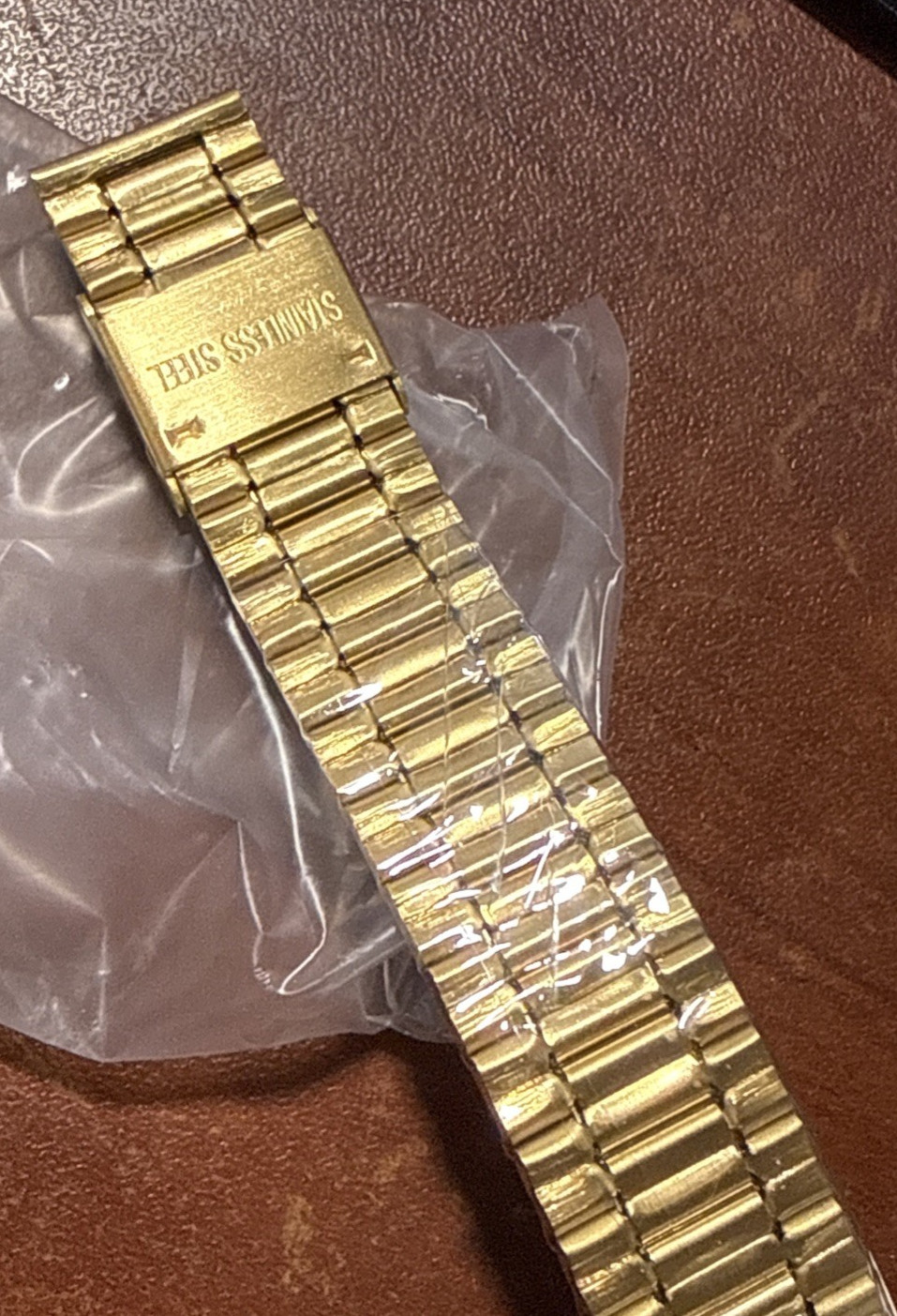 Casio A168WG Gold Digital Watch Black Dial Module 3298 Men’s Quartz Vintage OEM