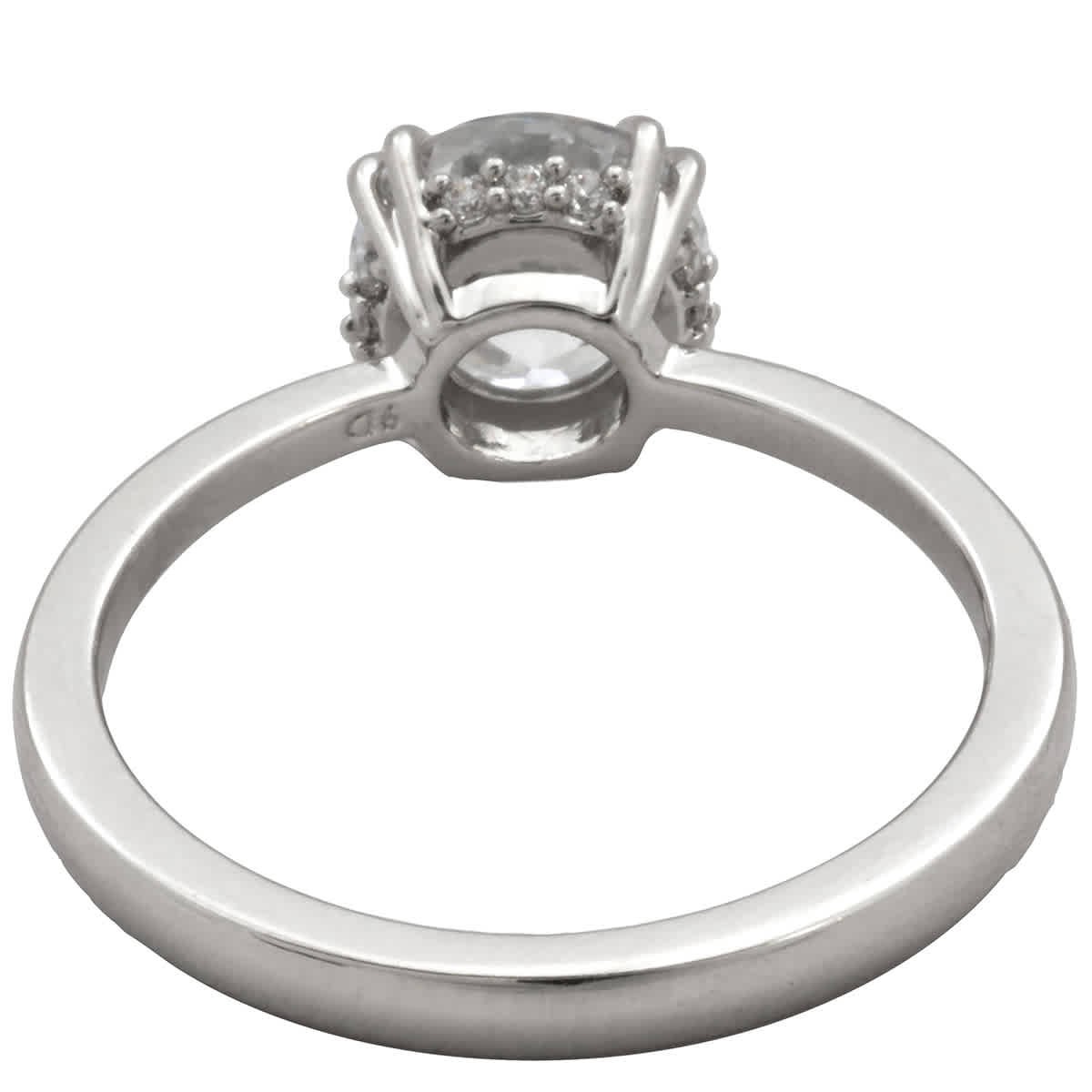 Swarovski Ladies Constella Stilla White Cocktail Ring, Size 50 (US 4.75)