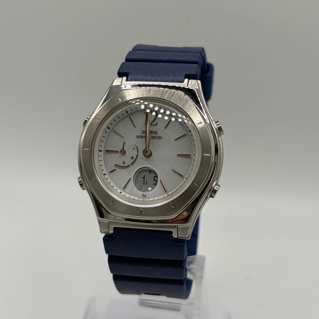 CASIO LWA-M160 wave ceptor solar-powered navy watch NEW