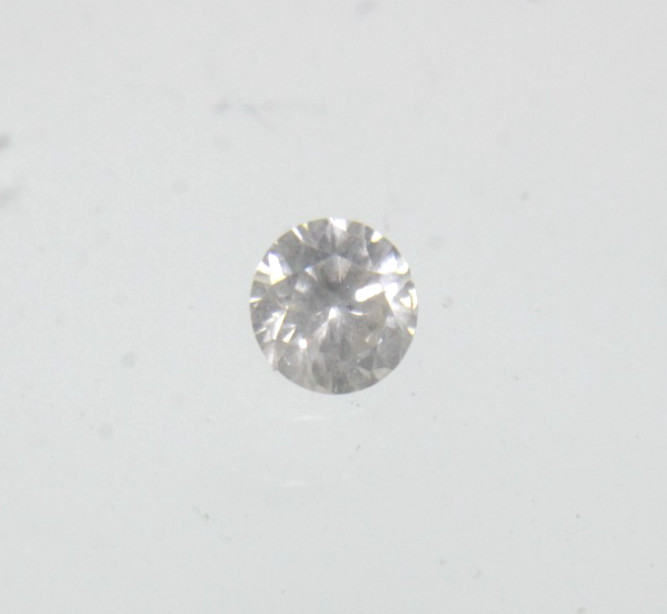0.11CTS NATURAL REAL RARE WHITE ROUND SOLITAIRE DIAMOND 3.16-3.18×1.88MM