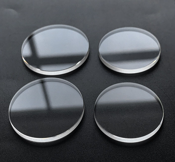 1.0/1.2/1.5/2.0/3.0mm Thick Flat Sapphire Watch Crystal Glass Diameter 18mm-45mm