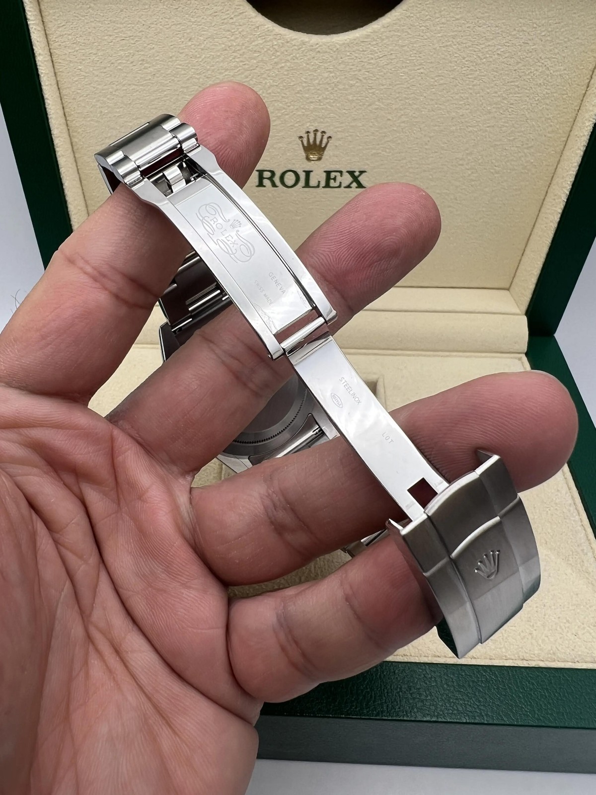 Rolex Oyster Perpetual 39mm 114300 Custom Celebration Dial Box Set (124300 style