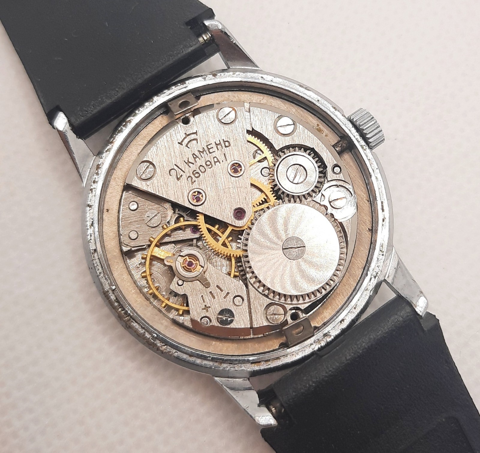 RAKETA 2609A.1 Soviet 21 jewels Rare Vintage USSR Watch