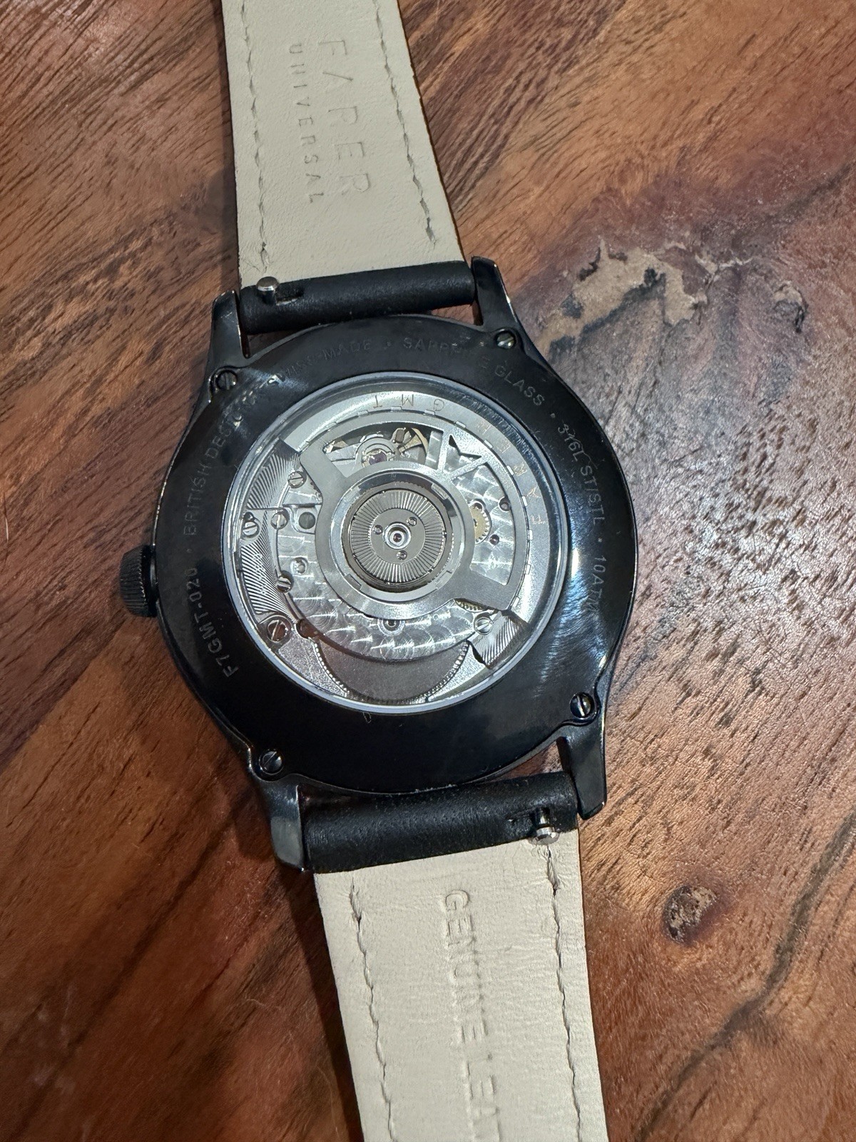 Farer Oxley GMT Black DLC Limited Edition Watch