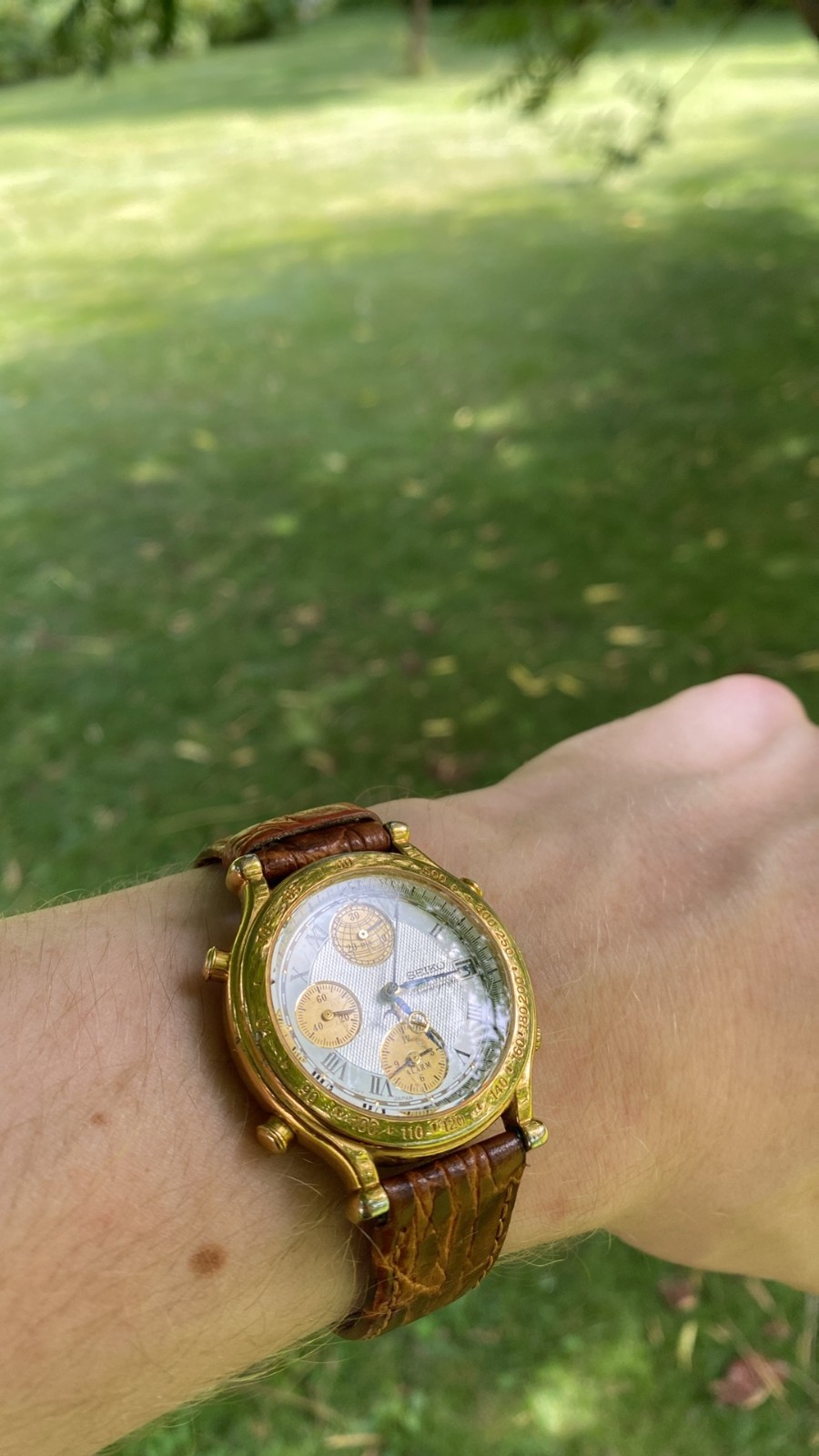 Seiko Age Of Discovery, Quartz Chronograph Alarm 7T32- 6E50