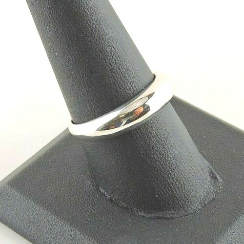 Sterling Silver Polished Dome Ring – Free Gift Packaging