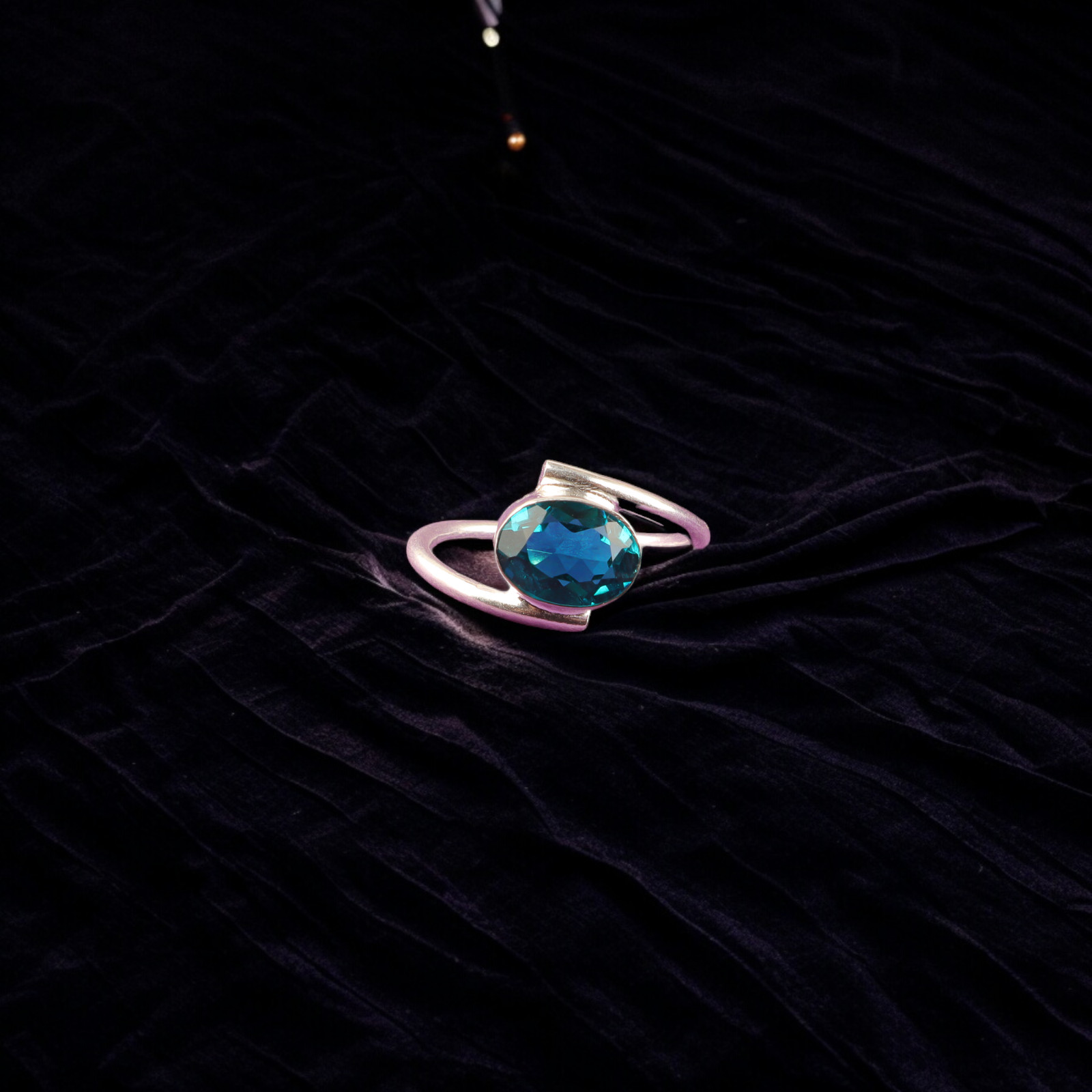 Apatite Gemstone 925 Sterling Silver Ring Handmade Jewelry Gift For Women