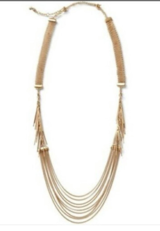 Cabi New Riviera Necklace #2110 Gold finish Was $125