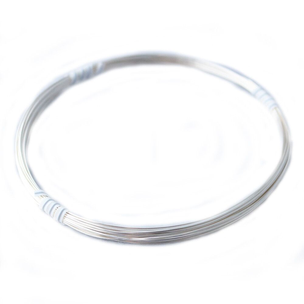 5FT 925 Sterling Silver wire Dead Soft Round 10-16 18 19 20 21 22 24 26 28 30 Ga
