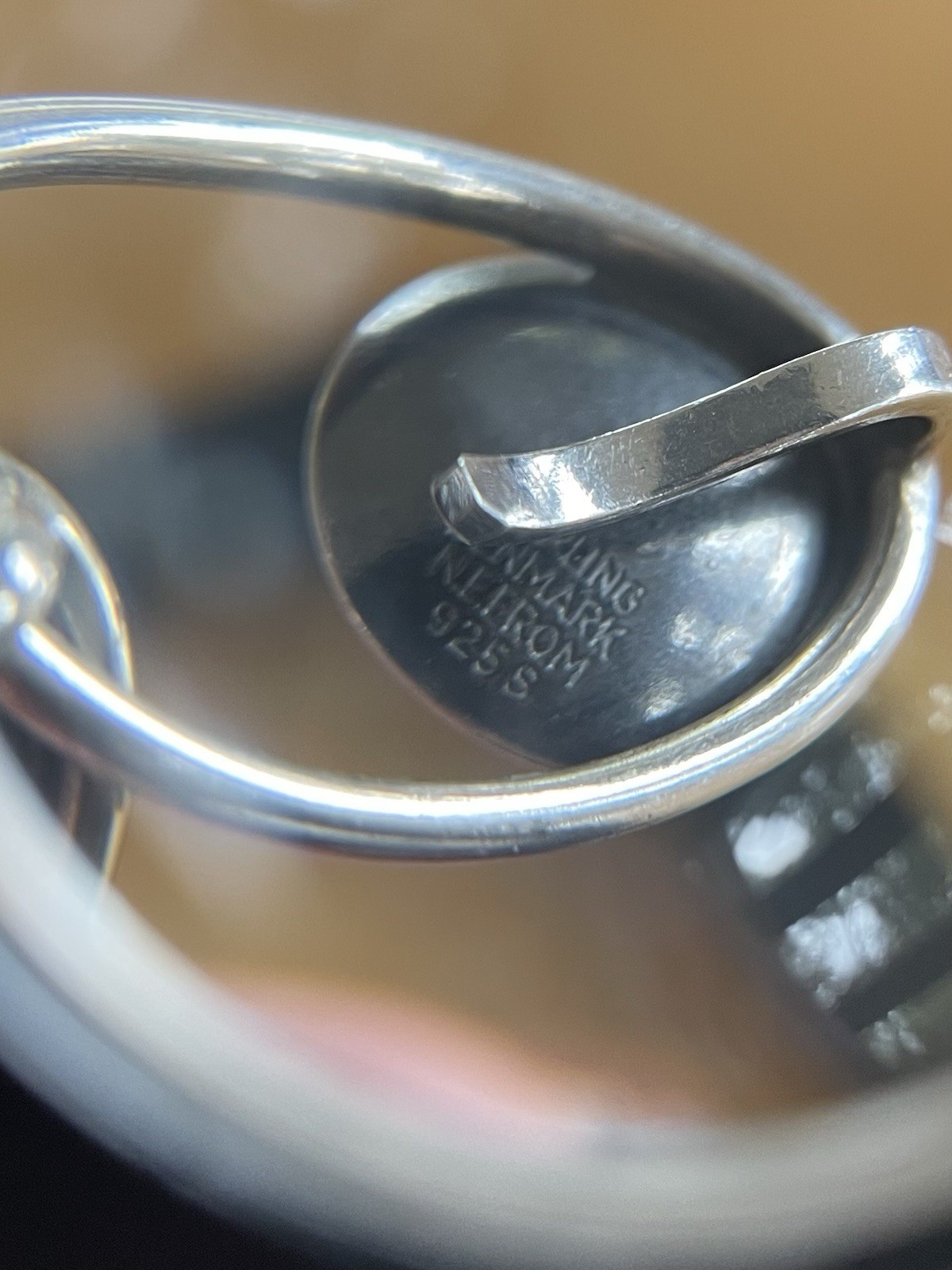 N. E. From Denmark Bernstein Armband Armkette silber 925