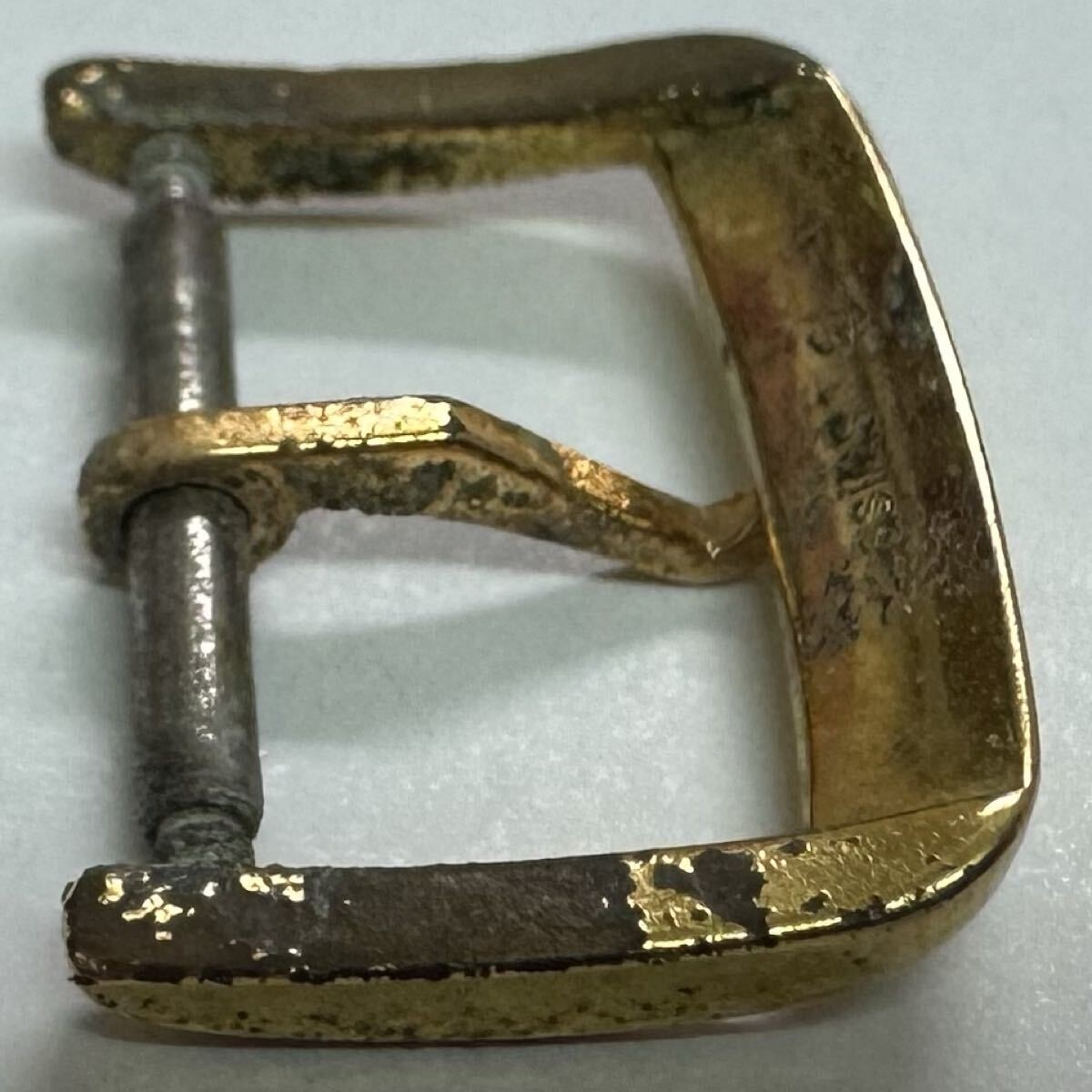 Genuine OMEGA 16mm Buckle Gold Plated Pin Buckle Watch Part GP #147