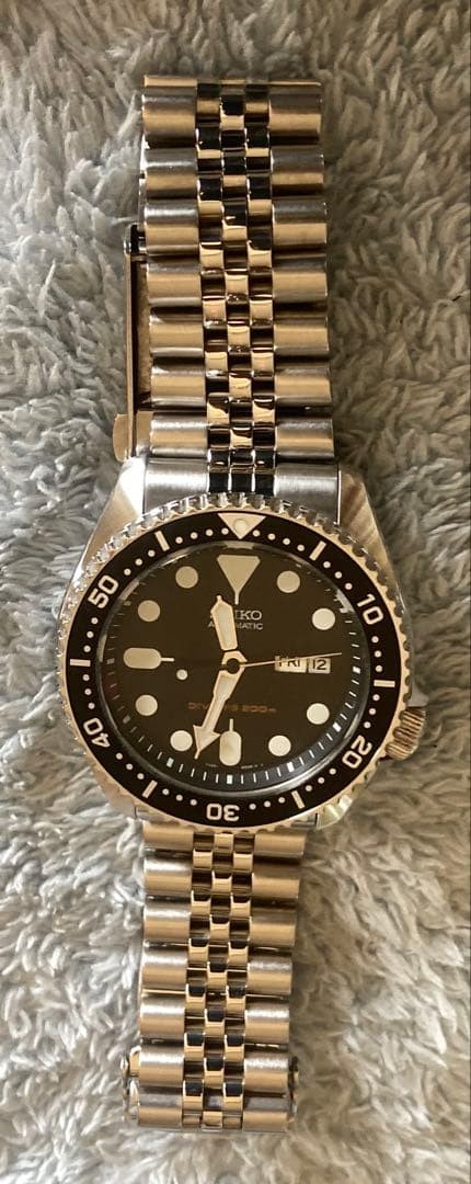 SEIKO Black Boy Diver 200m 7S26-0020 Automatic Watch Safe packing!
