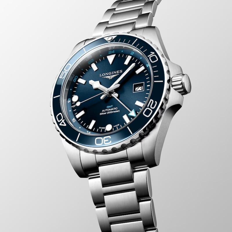New Longines Hydroconquest GMT Automatic 43mm Men’s Watch L38904966