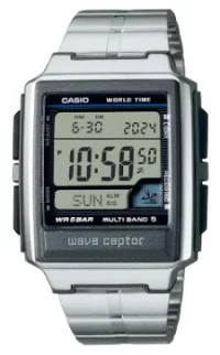 CASIO WAVE CEPTOR WV-59RD-1AJF Men’s Watch Super Illuminator Stainless Steel