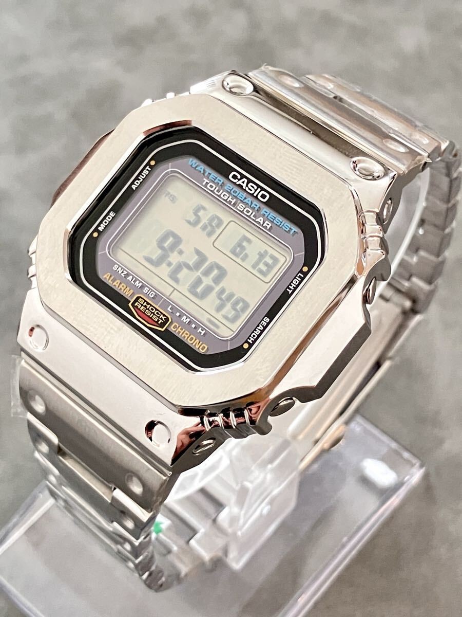 Brand new full metal CASIO G SHOCK G 5600UE G 5600E Custom Digital Watch Stainle