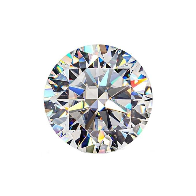 CERTIFIED 5.20 Ct Natural Gray round Diamond LOOSE VVS1/ 11.5 mm